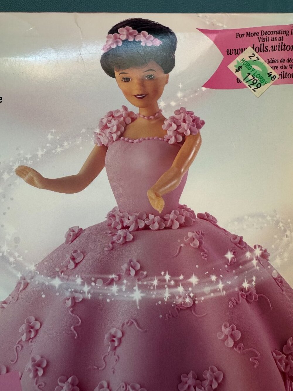 VINTAGE Wilton Classic Wonder Mold Cake Mold Barbie Style Doll Mermaid Princess